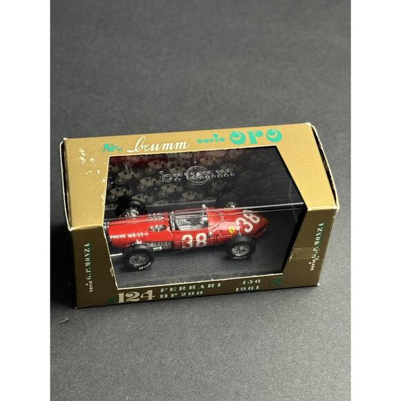 1:43 Brumm R124 Phill Hill Ferrari Tipo 156 'Sharknose' 3rd Place Monaco GP 1961 - Picture 1 of 8